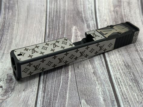 Custom Deep Engraved RMR Cut Glock 19 Slide Gen 1.